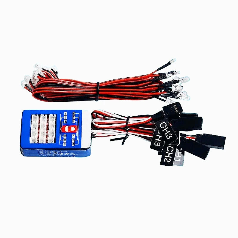 The remote control model car lamp group TAMIYA rc car lamp simulation linkage third channel controllable turn signal