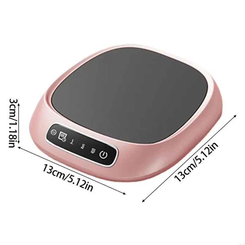 Portable Electric Beverage Warmer with Advanced Temperature Control Heating Pad Automatic Shut Off Desk Mug Heater