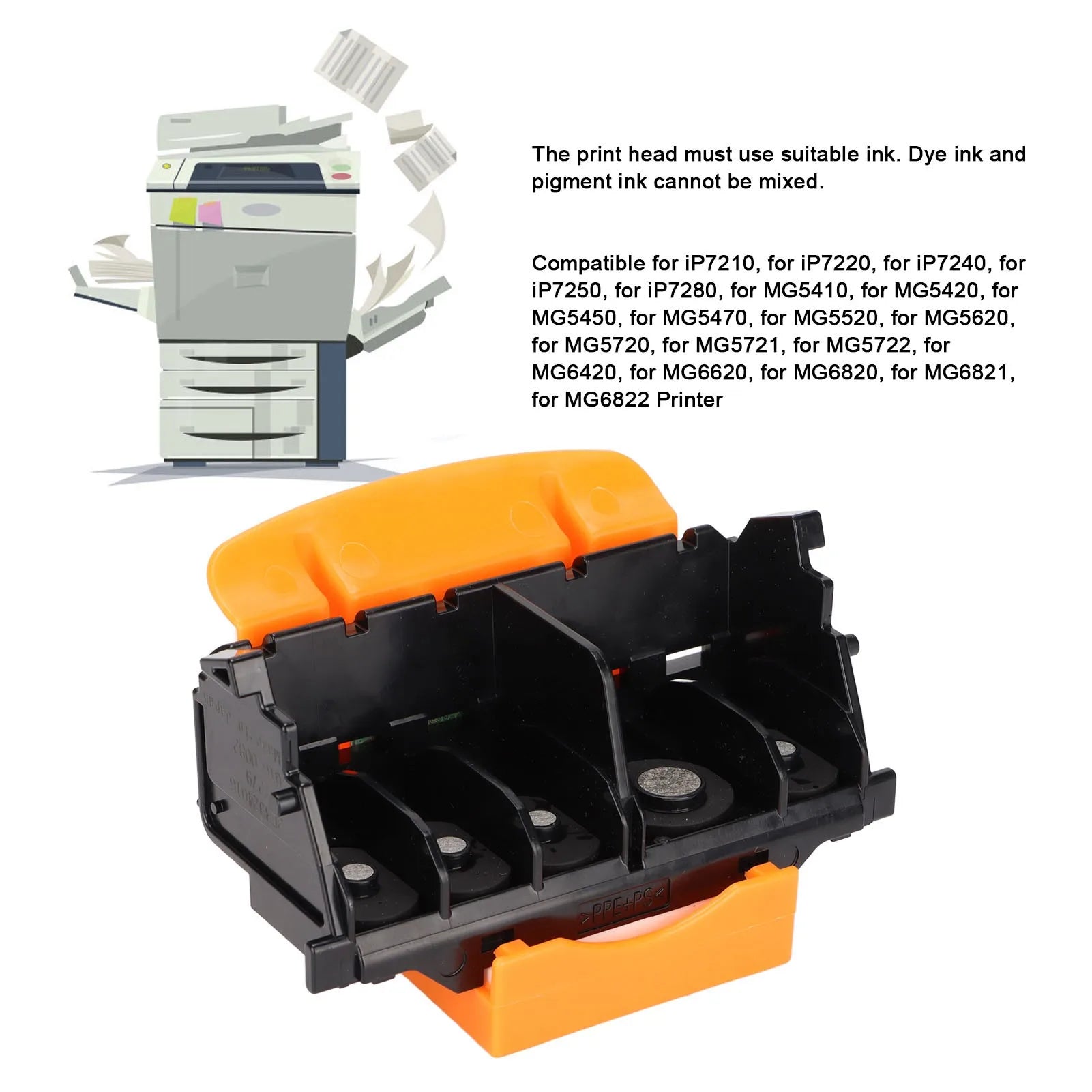 Print  Printer Print  Printhead Color Design Protective Cover Fine Workmanship Simple Installation Print  For IP7210
