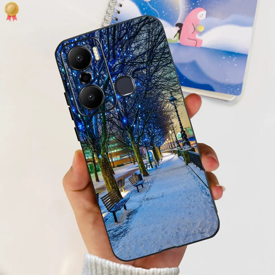 For Infinix Hot 20 Play 20i 4G Case Cute Astronaut Clear TPU Silicone Bumper Cover For Infinix Hot 20 Play 20i Phone Case Funda