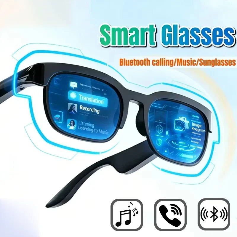 AI Translation Smart Glasses With Bluetooth Audio