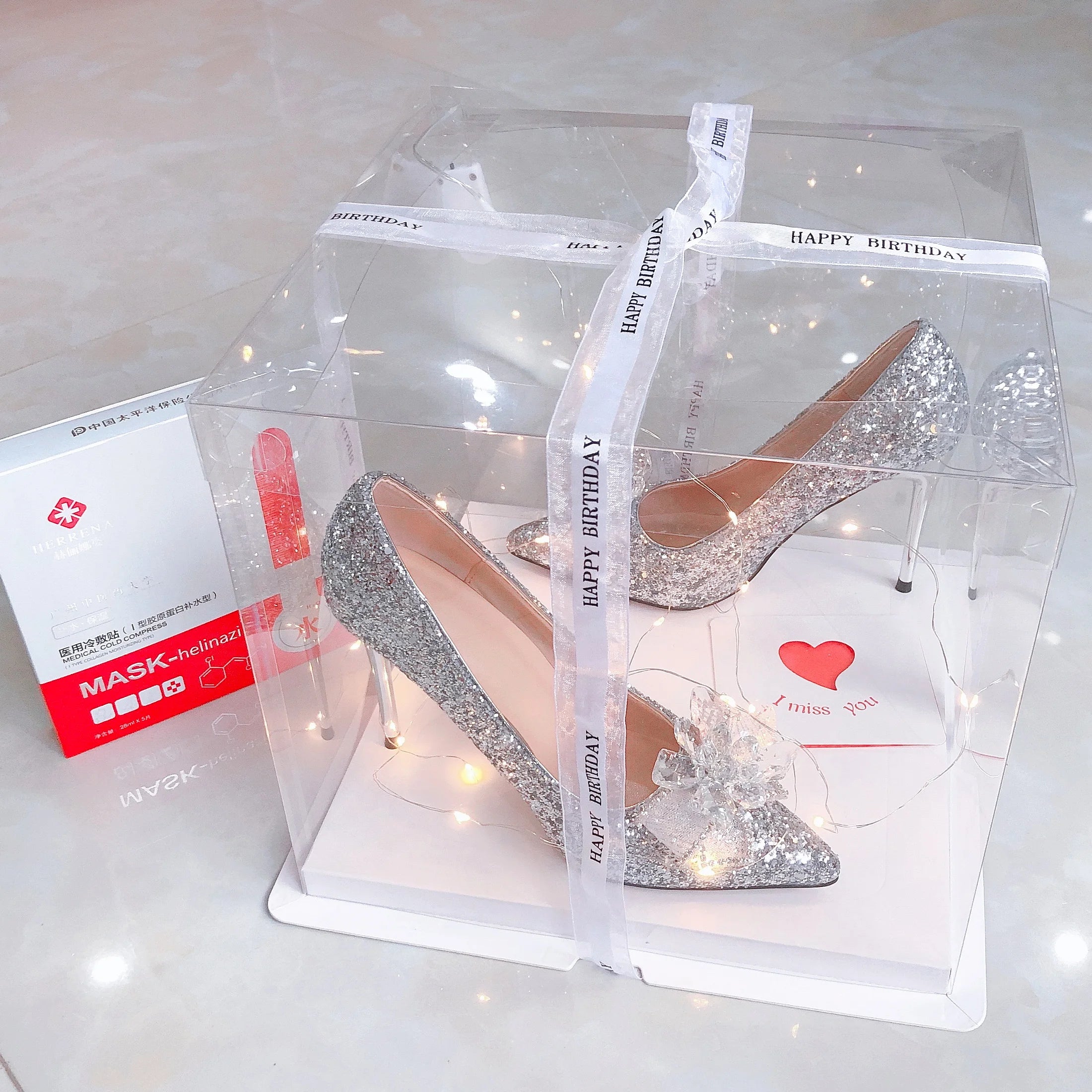 Shoes for Girls High Heels Rhinestone Elegant Woman Heeled Dress Bridal bow sweet Stiletto Princess style Birthday Gifts Adults