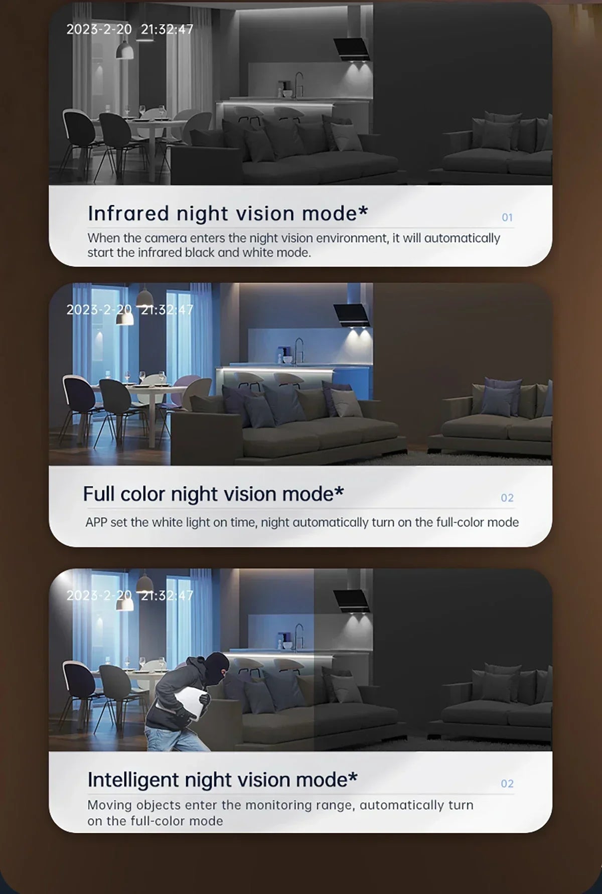 New 10MP 5K HD Clear WiFi Baby monito Dual Screen Video Call PTZ Night View Pet Camera Home Surveillance Cam Monior