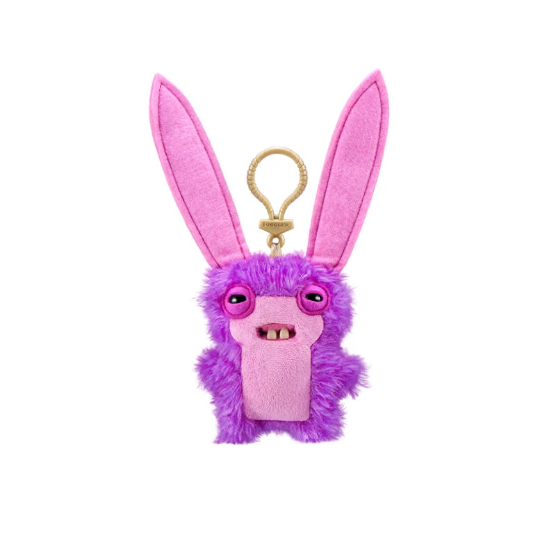 Original Fuggler Plush Keychain Ugly Monster Screech Munch Rabid Rabbit Wide Eyed Weirdo Annoyed Alien Stuffed Peluche Toys
