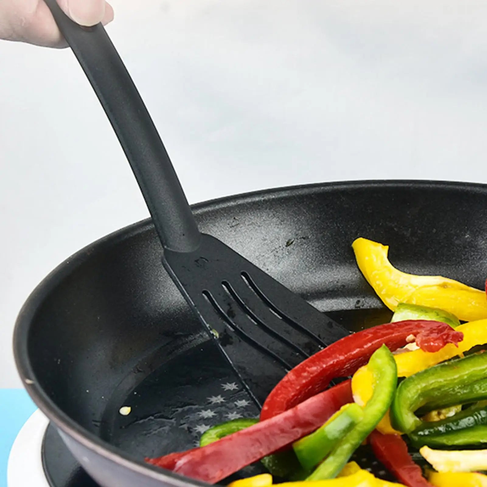 Kitchen Tool Set Nylon Cooking Tools Set Sturdy Cutlery Kit With Non-Stick Spatulas Comfortable Handle Cookware Accessories