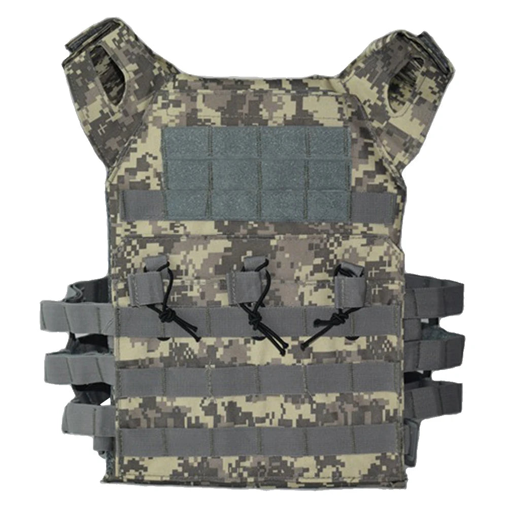 Military Tactical Vest Waterproof Outdoor Body Armor Lightweight JPC Molle Plate Carrier Hunting Vests CS Game Jungle Equipment
