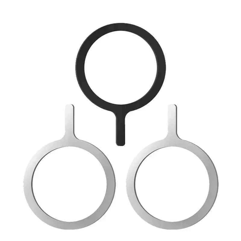 Self Adhesive Metal Ring Iron Sheet Sticker for Phone Case Magsafe Magnetic Wireless Charging Ring for Phone 15