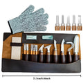 Wood Carving Tools Professional 15PCS Wood Carving Tools Hand Carving Knife Set Multifunctional Carpentry Wood Tools