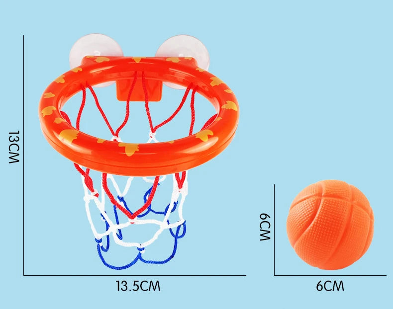 Kids Shooting Play Set 1 Plastic Basket With 3 Mini Plastic Basketballs Funny Practice shooting Toys For Girl Boy Gift