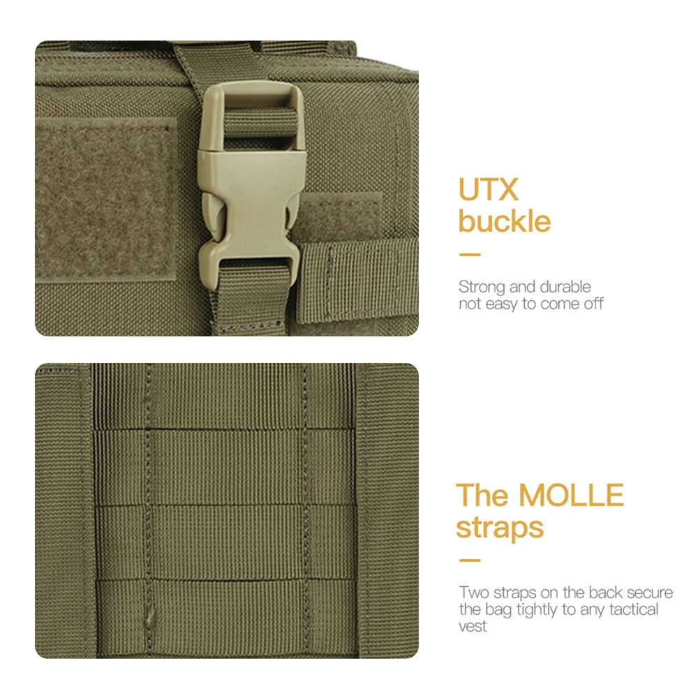EXCELLENT ELITE SPANKER Tactical Medical Pouch Molle EDC Bag Outdoor Hunting Camping Accessories Pocket