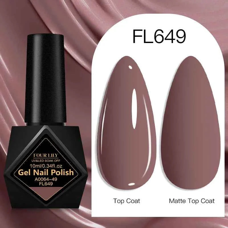 10ml Gel Nail Polish 162 Colors Nail Supplies Vernis Semi Permanent Nail Art Manicure Soak Off LED UV Gel Nail Varnishes Summer