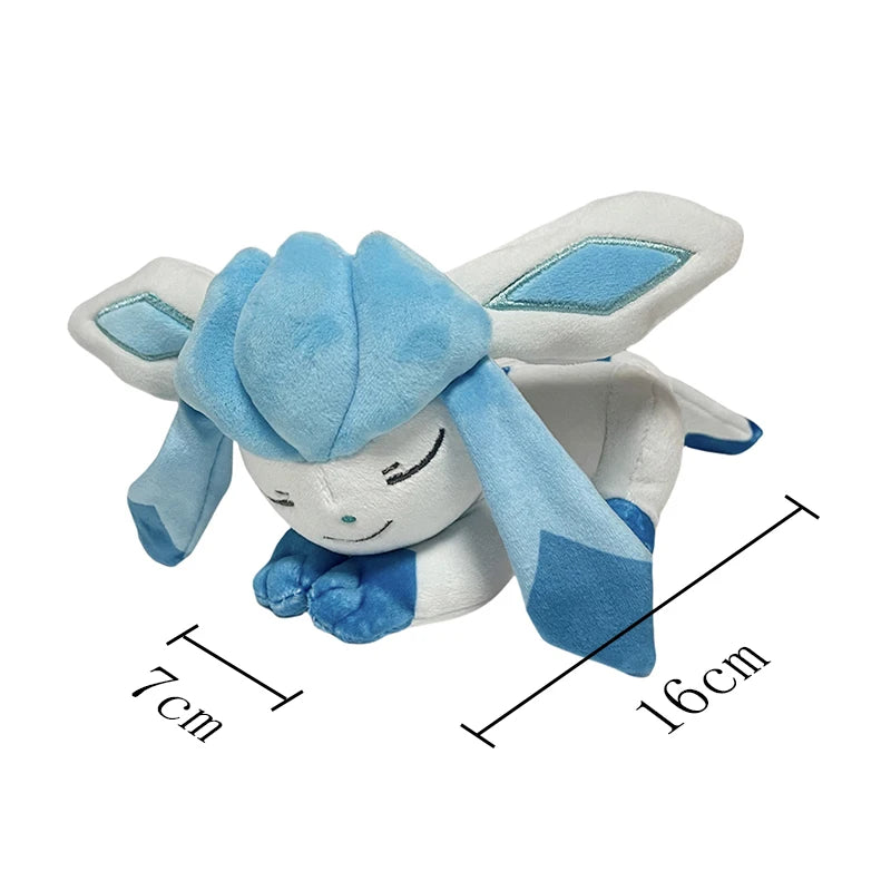 New Pokemon Snivy Abra Treecko Plush Kawaii Eevee Charizard Pikachu Genger Jirachi Blastoise Doll Aerodactyl Wholesale Gifts