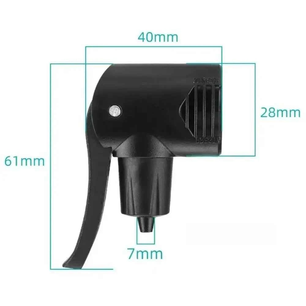 DOMEN Bicycle Air Pump Conversion Clip 2 In 1 Fast Conversion Head Clip Type Nozzle Car Tire Valve Pump Nozzle Adapter