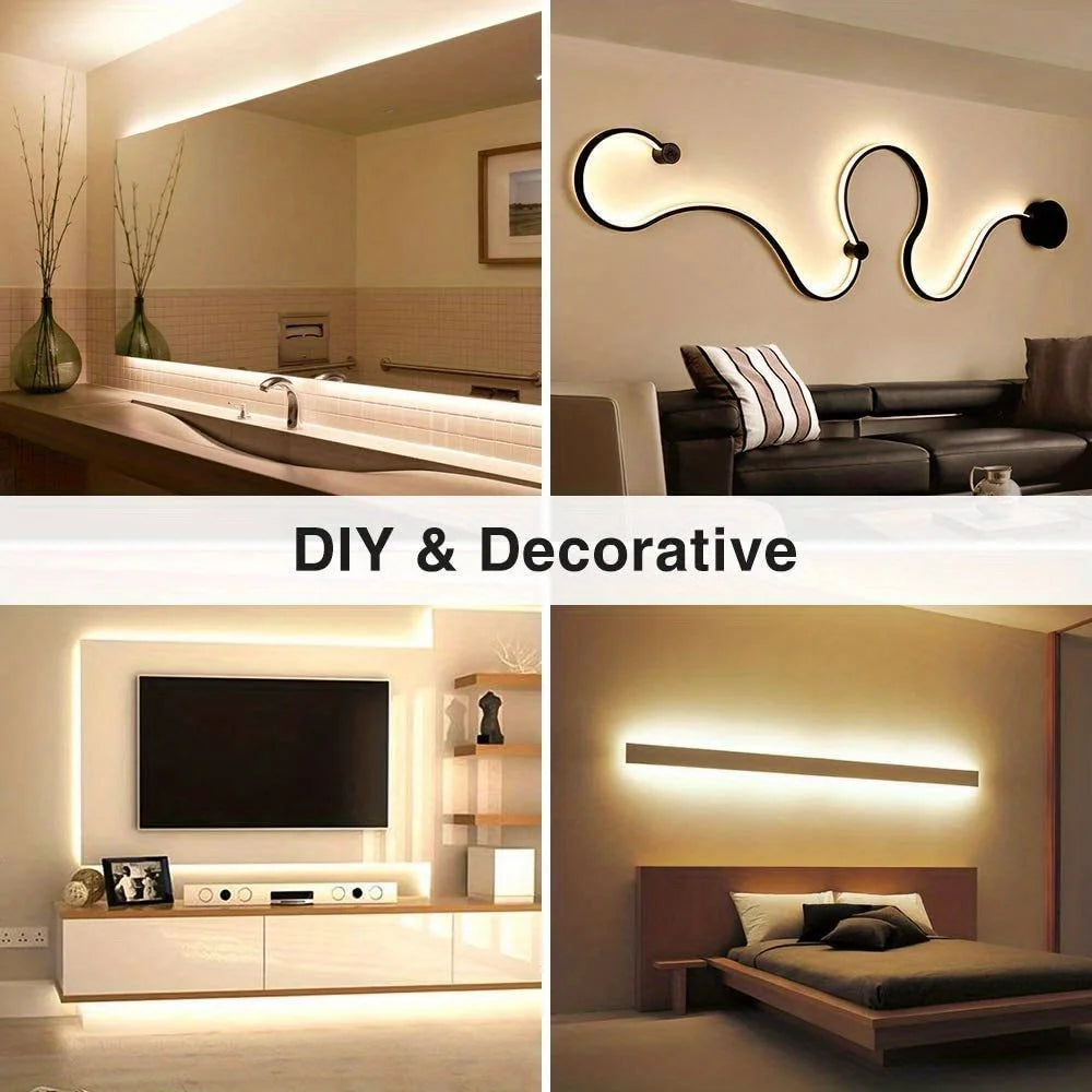 LED Strip Neon Light USB DC 5V Dimmable Touch Sensor Switch Flexible Silicone Neon Sign Tape Waterproof For Outdoor Room Decor