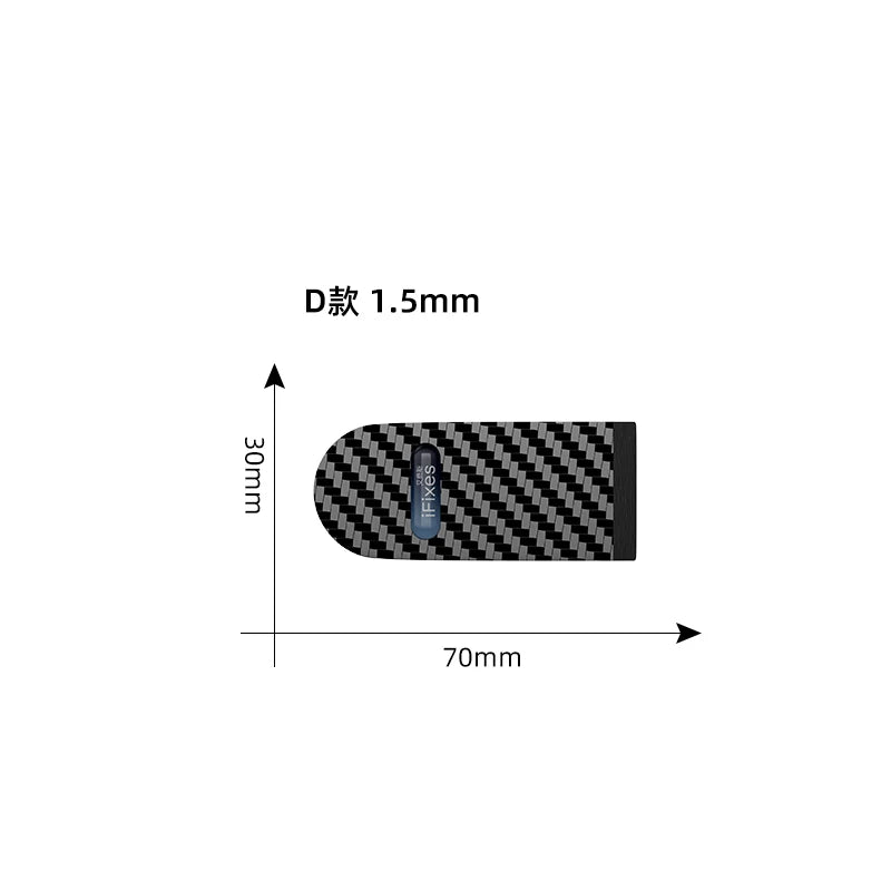 iFixes Carbon Fiber Non-magnetic Anti-static Pry Card No Hurt Mobile Phone LCD Screen Disassembly Battery Removal Pry Scraper
