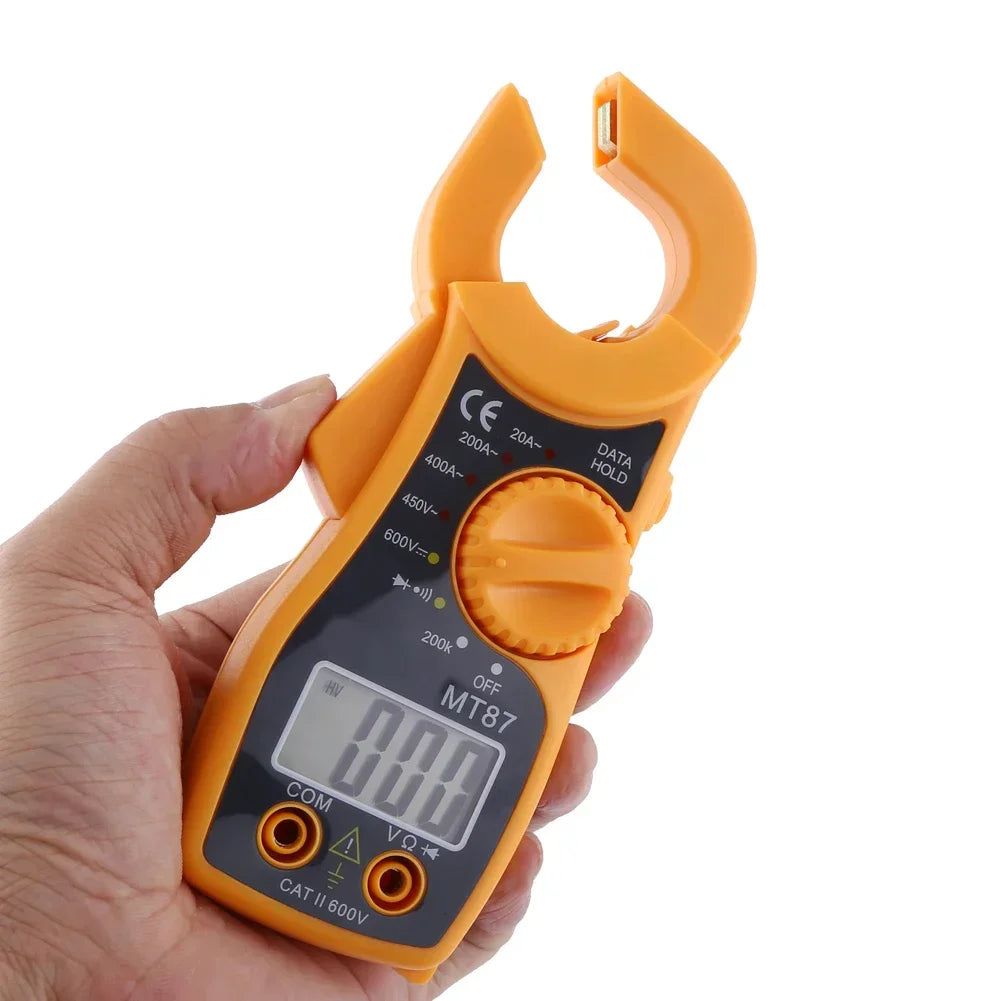 Digital Clamp Meter Multimeter Ammeter Digital Clamp Multimeter AC DC Voltmeter Ammeter Ohmmeter Volt Tester LCD Meter Voltmeter