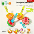 Kids Kitchen Set Creative Feeding Toy Set Simulation Fruit Cutting Role Playing Game Toys Interactive Party Games Christmas Gift