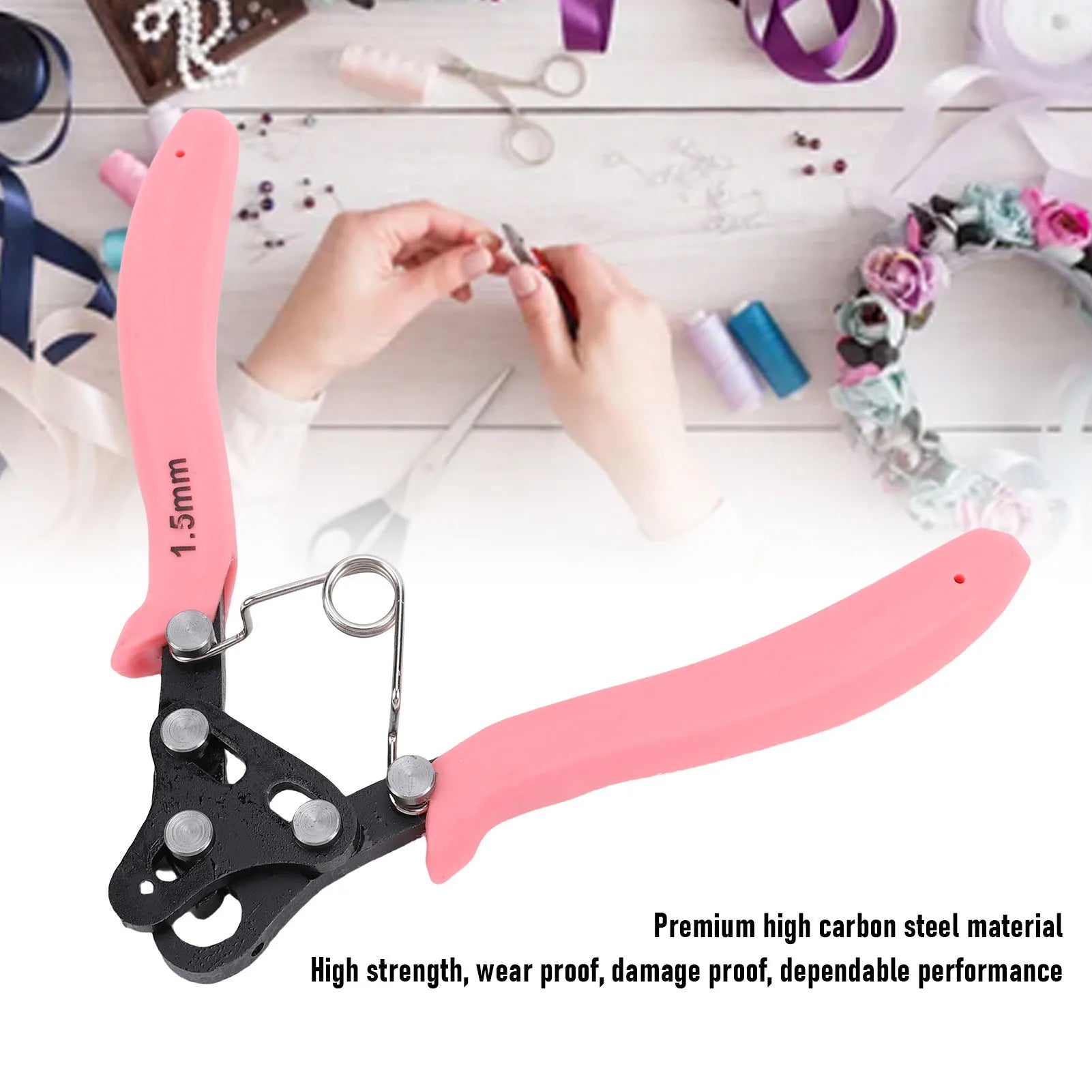 One Step Looper for Jewelry DIY Metal Craft Wire Bending Tool 9 Pin One Step Looper Pliers To Create Consistent Loops