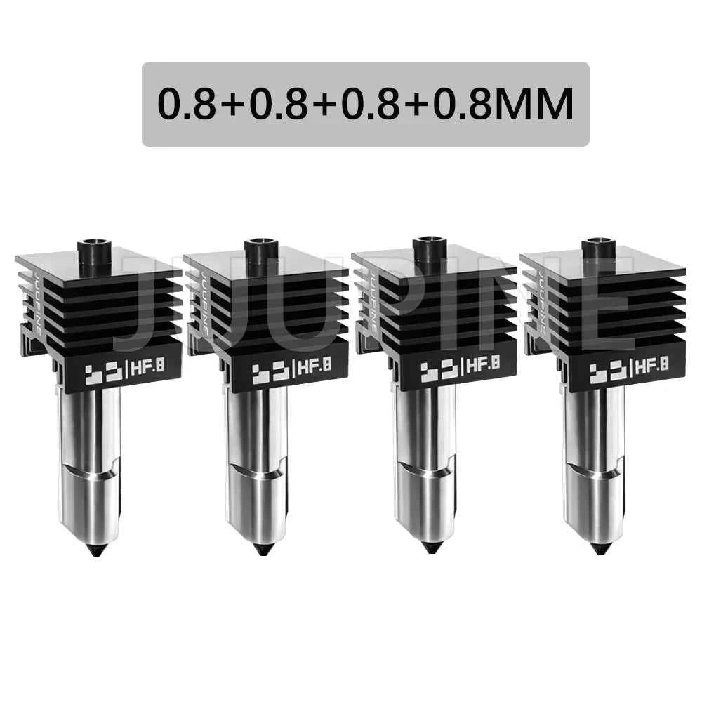 High Flow For Bambu Lab H2D/H2S P2S X2D Hotend 0.4MM 0.6 0.8 High Quality Fast Printing Upgrade Quick Swap P2S Nozzle Assembly