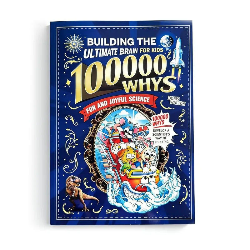 One Hundred Thousand Whys Kids Science Encyclopedia, Homeschool Daily Reading Educational Book, Learning Gift for Boys Girls