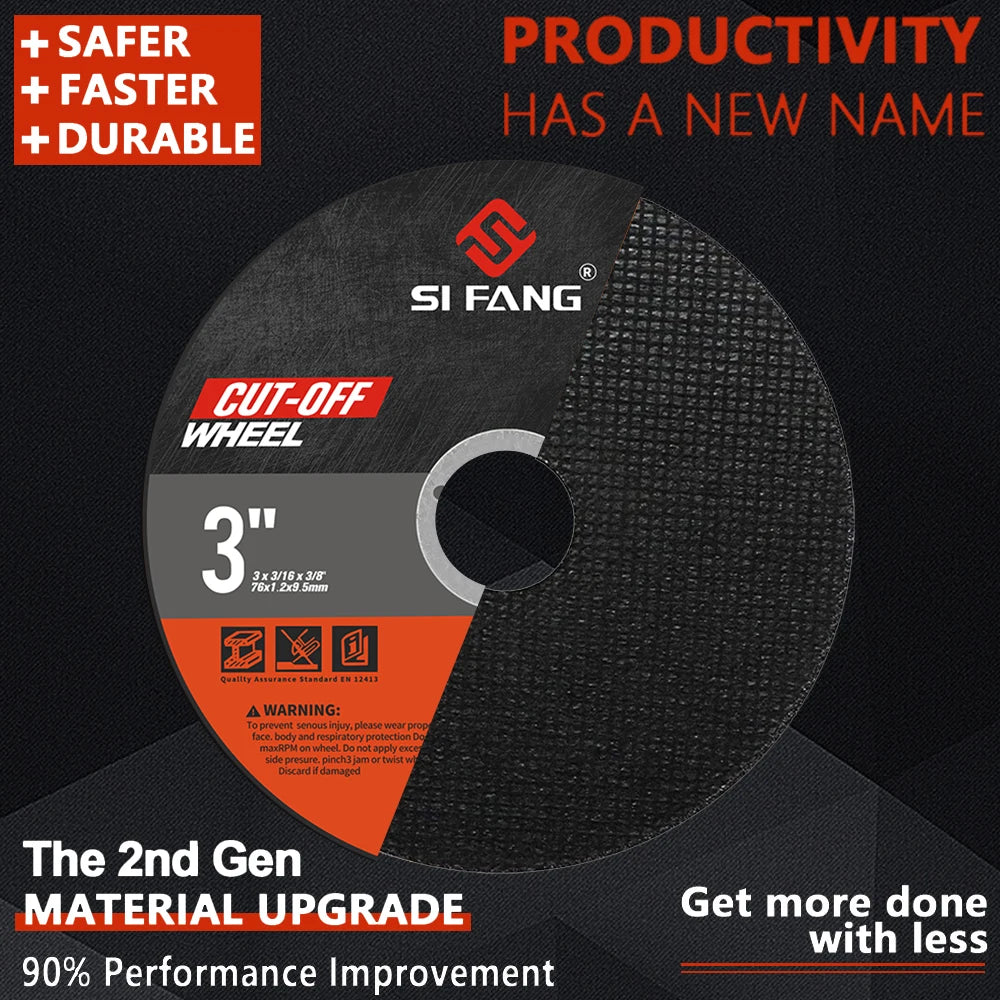 3-50Pcs 75mm Resin Cutting Disc Cut Off Wheel Angle Grinder Disc Slice Fiber Reinforced for Metal Stainless Steel