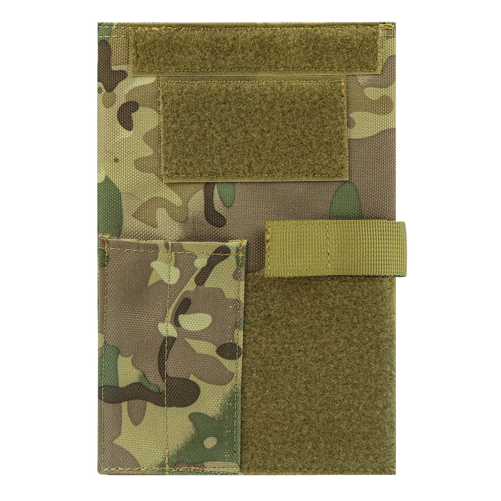 5.5*8in Tactical Notebook Cover Outdoor Memo Cover Notebook Case Diary Book Cover Camping Accessories