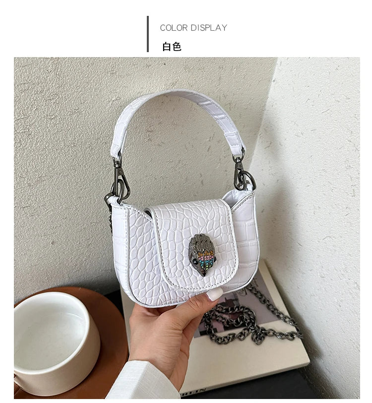 Best Superstar Show Original Diaper Bag, Retro Textured Leather, High-End Minimalist Crossbody Handbag For Party