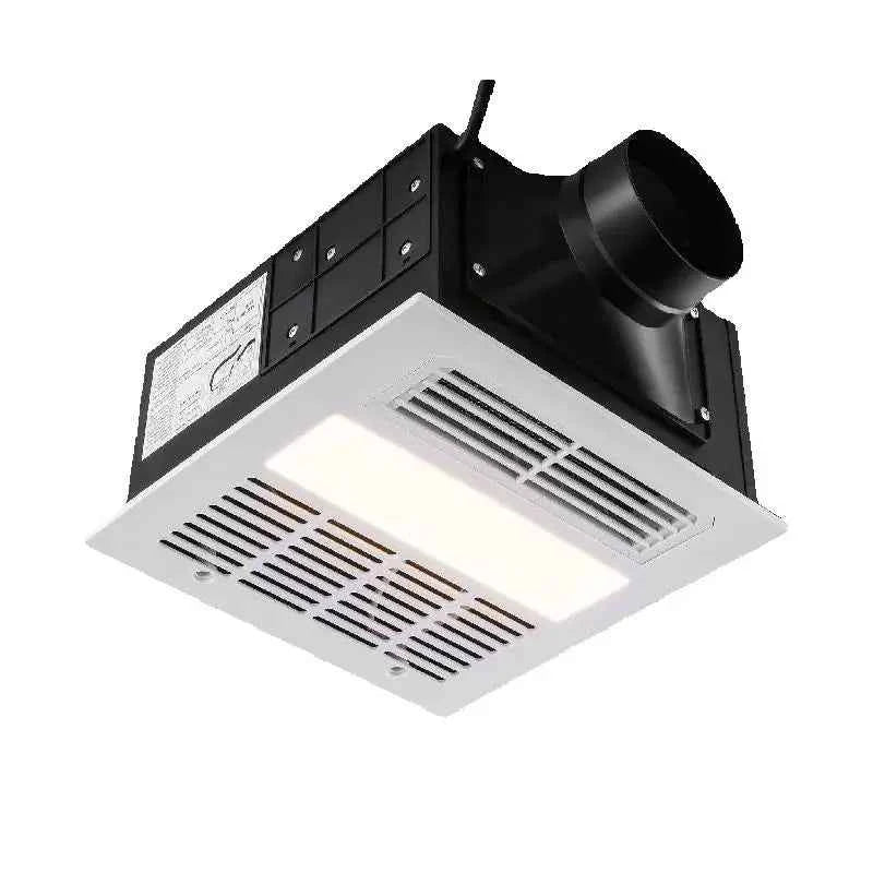SucceBuy Bathroom Exhaust Fan 80/110CFM High-Efficiency Ventilation 1.5sones Low Noise Operation Energy-Saving Bathroom Ceiling