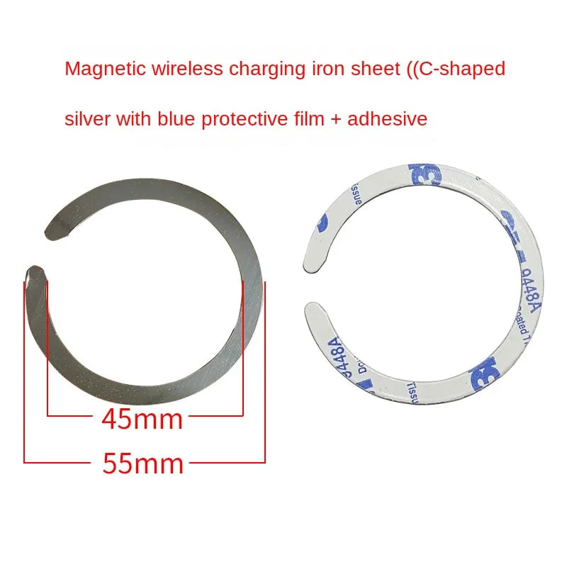 Magnetic Metal Plate For Car Phone Holder Universal Iron Sheet Disk Sticker Mount Mobile Phone Magnet Stand For IPhone