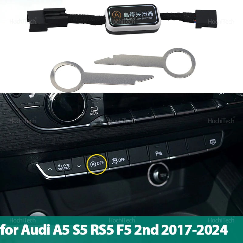 Car Automatic Start and Stop Engine Off Device Control Sensor Auto Stop Canceller for Audi A5 S5 RS5 F5 2nd 2017-2024