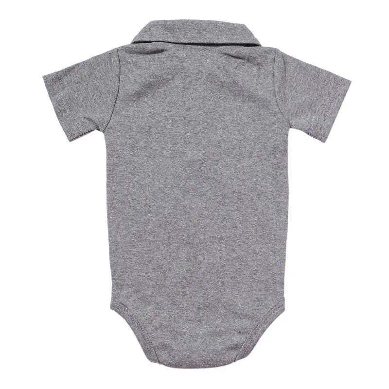 Bodysuit & One Pieces Baby Clothes Summer Short-sleeved Polo Baby Jumpsuit Crawling Clothes Baby Clothes Romper Newborn Clothes