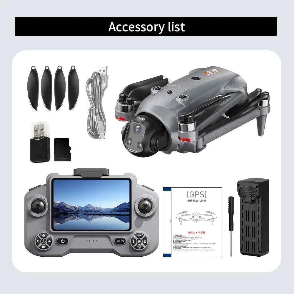 AE20 Drone Vocation GPS Return Lifting Airdrop 3km 25min Battery Voice broadcast Intelligent Positioning Remote Control Aircraft