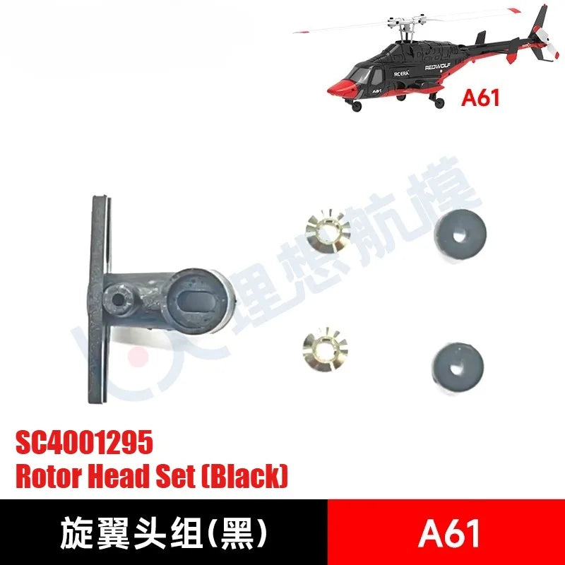 RC ERA A61 RC Helicopter Simulation Original Spare Parts Complete Set Chassis Main Frame Remote Control Blade Receiver Motor