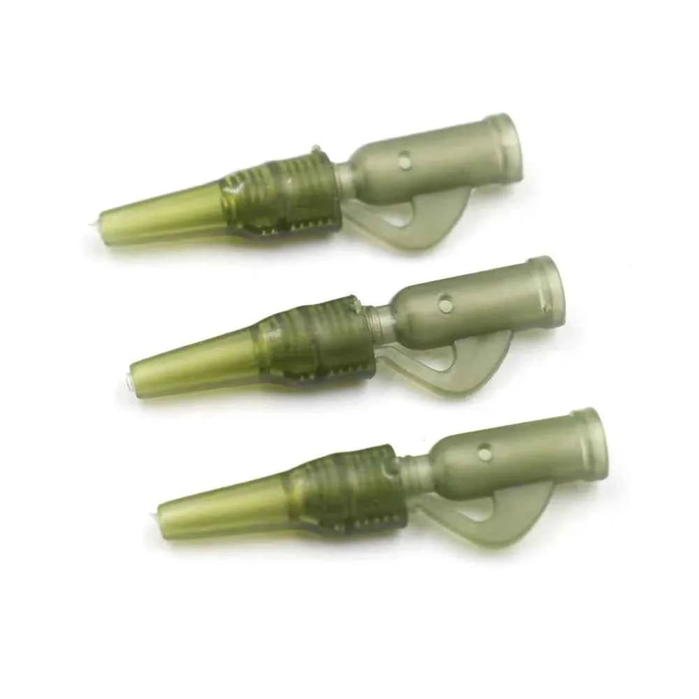 40PCS/lot Carp Fishing Accessories Lead Clip Quick Change Swivel Tail Rubber Anti Tangle Sleeves for Carp Rigs Fishing Tackle