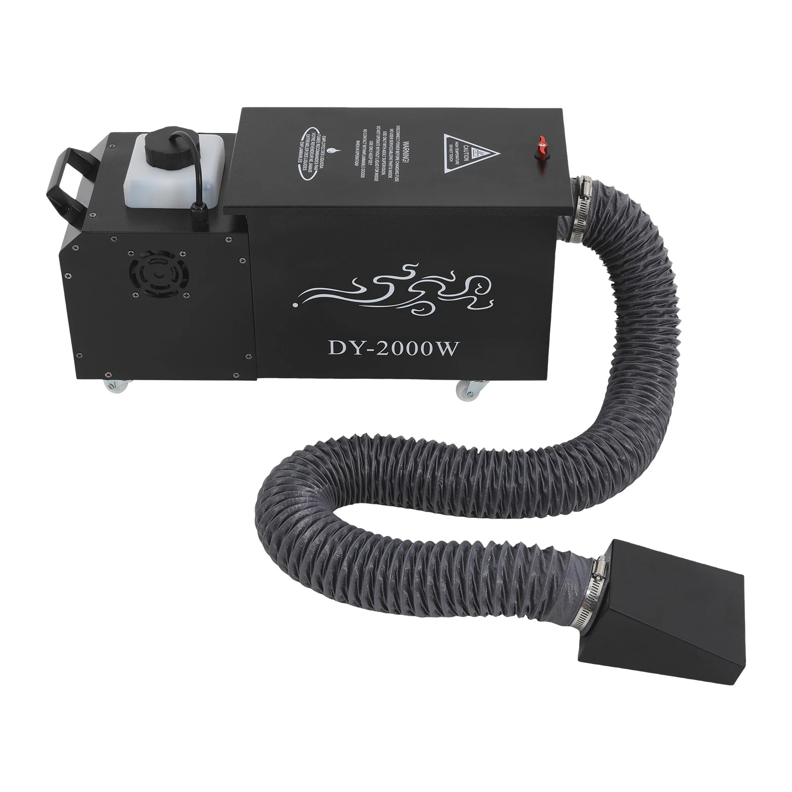2000W Water Mist Machine Low Lying Fog Machine Ground Smoke Effect Equipment Performance for DJ Disco Wedding Party KTV Stage