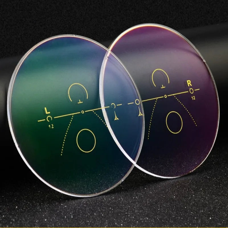 YIMARUILI 1.56 1.61 1.67 1.74 Aspherical Anti-Reflection Anti-Scratch HD Optical Prescription Progressive Multifocal Lenses