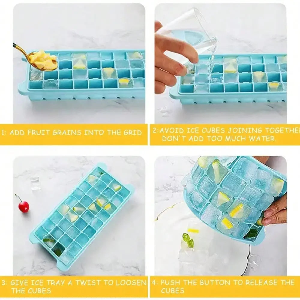 1PCS 20-Compartment Honeycomb Ice Cube Tray, Silicone Ice Maker, Reusable Ice Cube Mold, Suitable For Beverages, Coffee, Whiskey, Cocktails, And Homemade Cold Drinks.