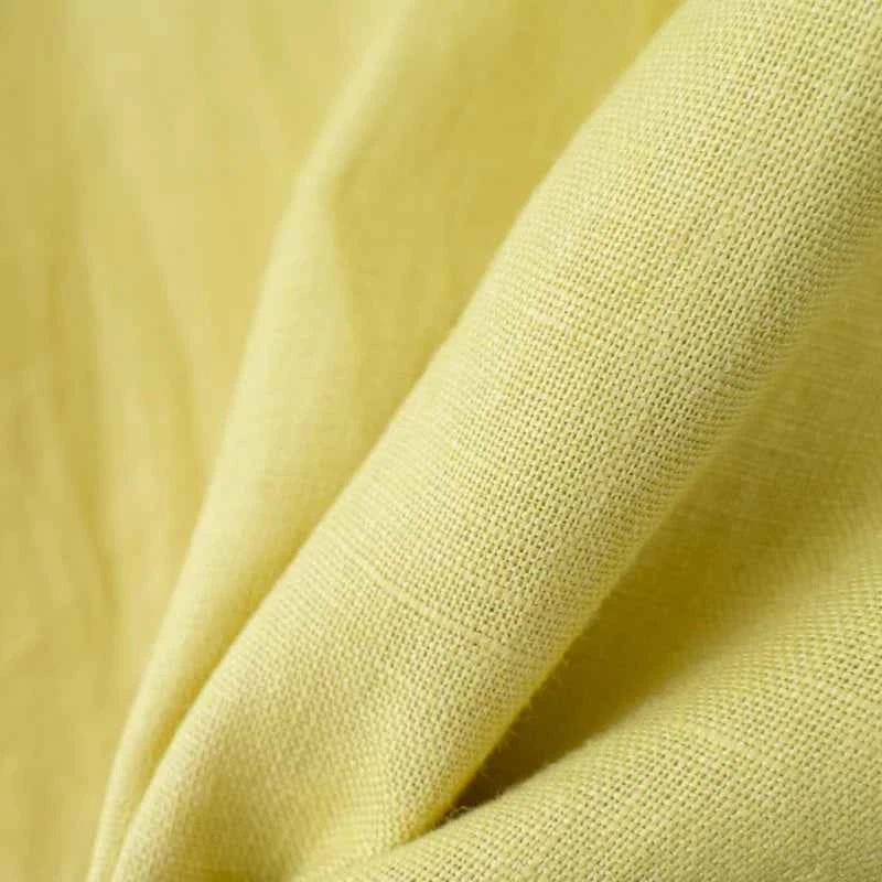 2025 Summer Women Solid Linen V Neck Sleeveless Fashion Dress Split Tank Dress