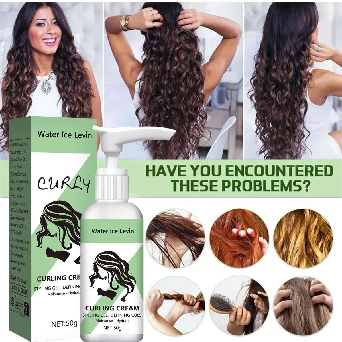 Curl Enhancing Cream – Moisturizing Definition For Curls