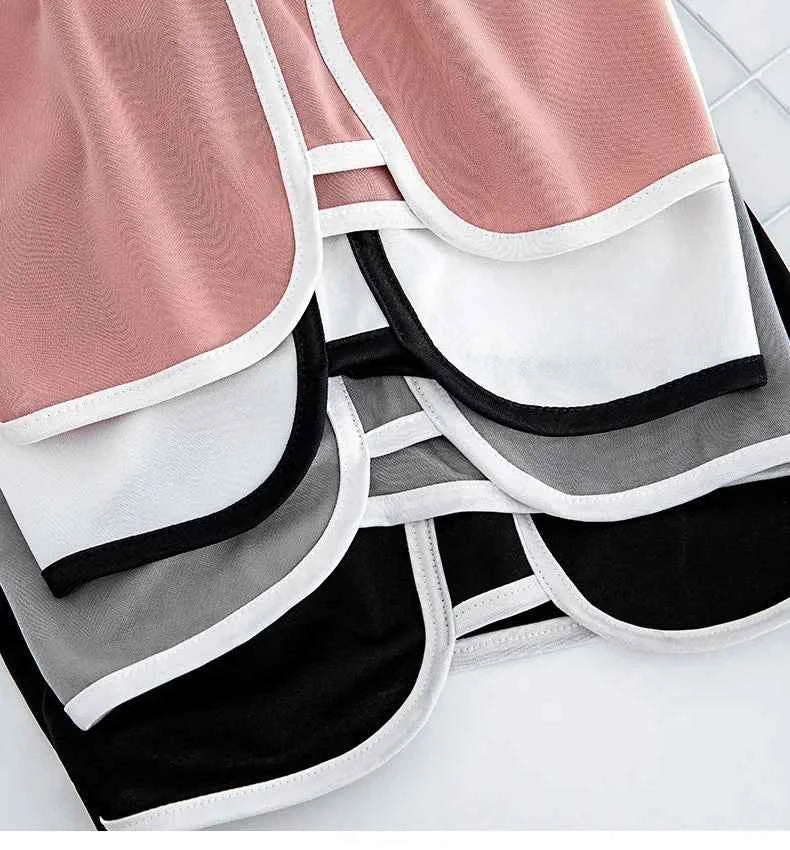 2026 Summer New Women Outdoor Sports and Fitness Shorts Korean Edition Sexy High Waist Yoga Casual Wide Leg Home Sleepers