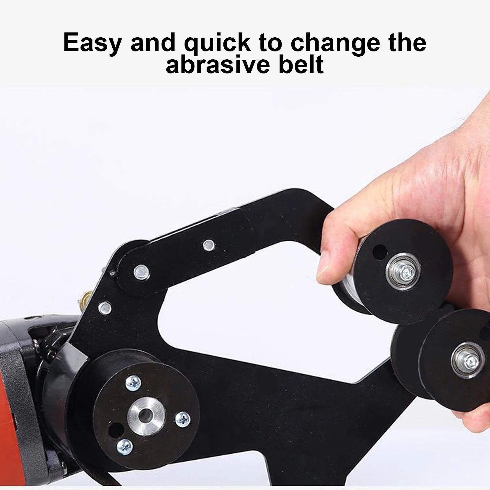Belts Grinder  Belt Sander  Sanding Machine Stainless Steel Tube Pipe Polisher Grinder Tool Stainless Steel Pipe Polisher