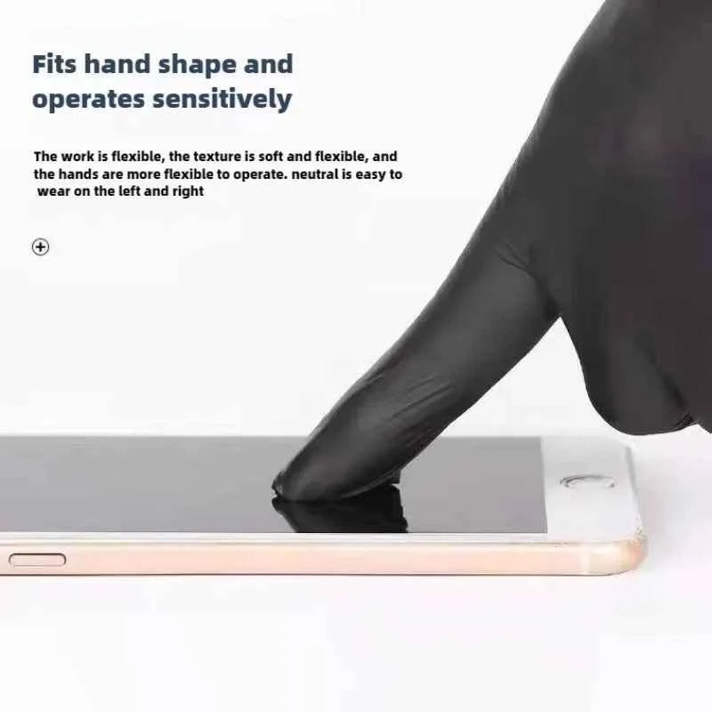Disposable Nitrile Waterproof Gloves Dish Washing Kitchen Household Gloves Dog Wash Cleaning Glove for Food Working Latex Gloves