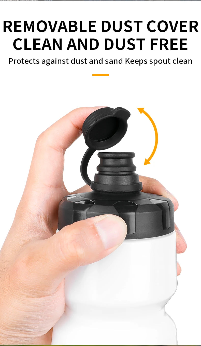 720ML Big Capacity Water Bottle Portable Road Bicycle Bottle Food Grade PP5 Cycling Drinking Bottle Sports Camping Bottle