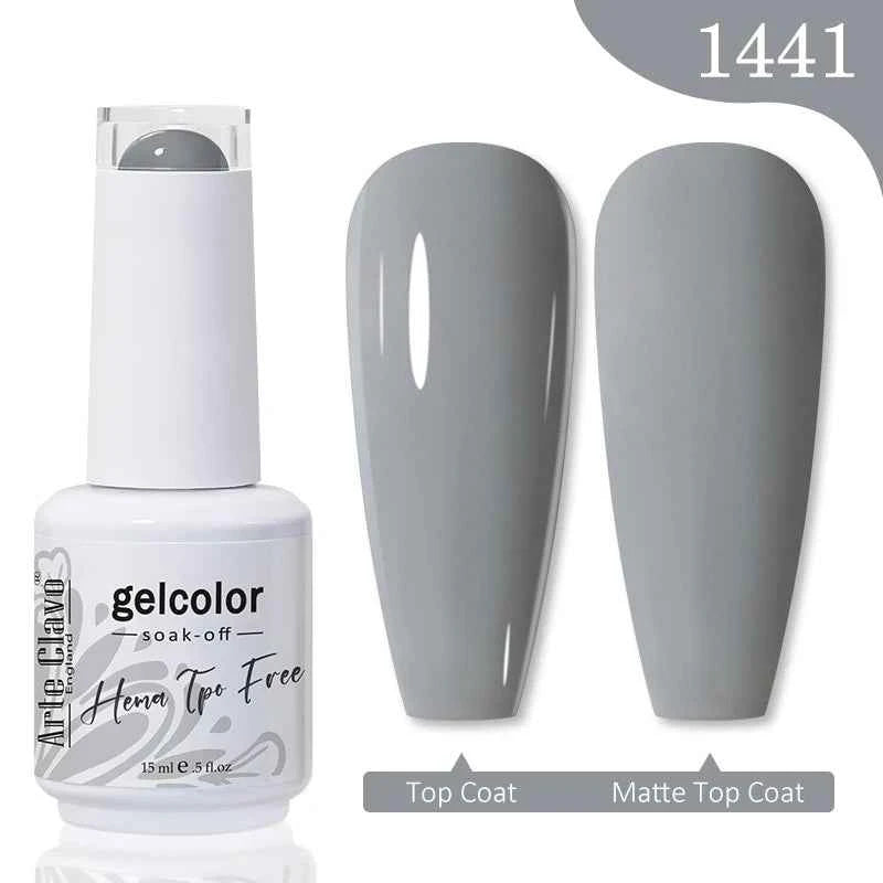 Arte Clavo TPO HEMA FREE Top Quality Discount Price 131 Colors Nail Gel Polish New Formula Nail Gel 15ml Bottle UV Gel Varnish