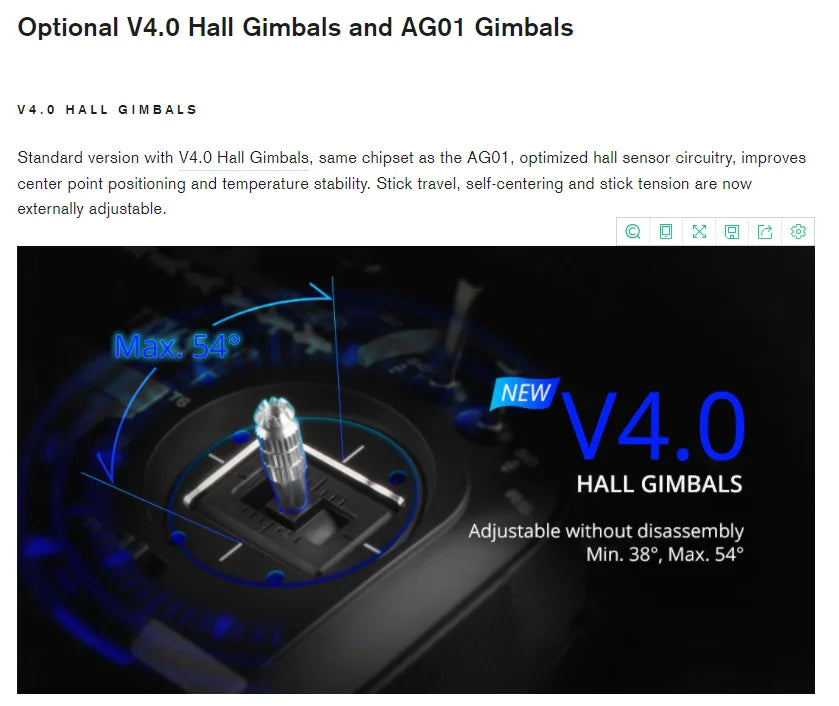 RadioMaster TX16S MKII Radio Controller HALL V4.0 Same Circuity as AG01 ELRS Version for FPV Drone Transmitter with Edge/OpenTX