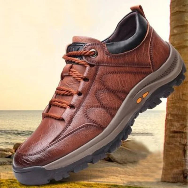 men's Outdoor leisure shoes mountaineering fashion sports shoes Anti slip lightweight shoes comfortable Men sneakers 2024 new