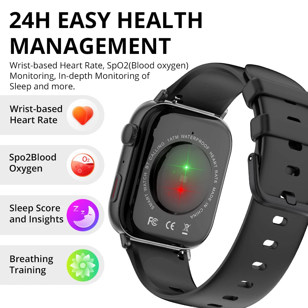 COLMI C8 Max Smart Watch for Men And Women with Voice Calling Feature 1.93" Large HD Color Display Health & Fitness Tracker