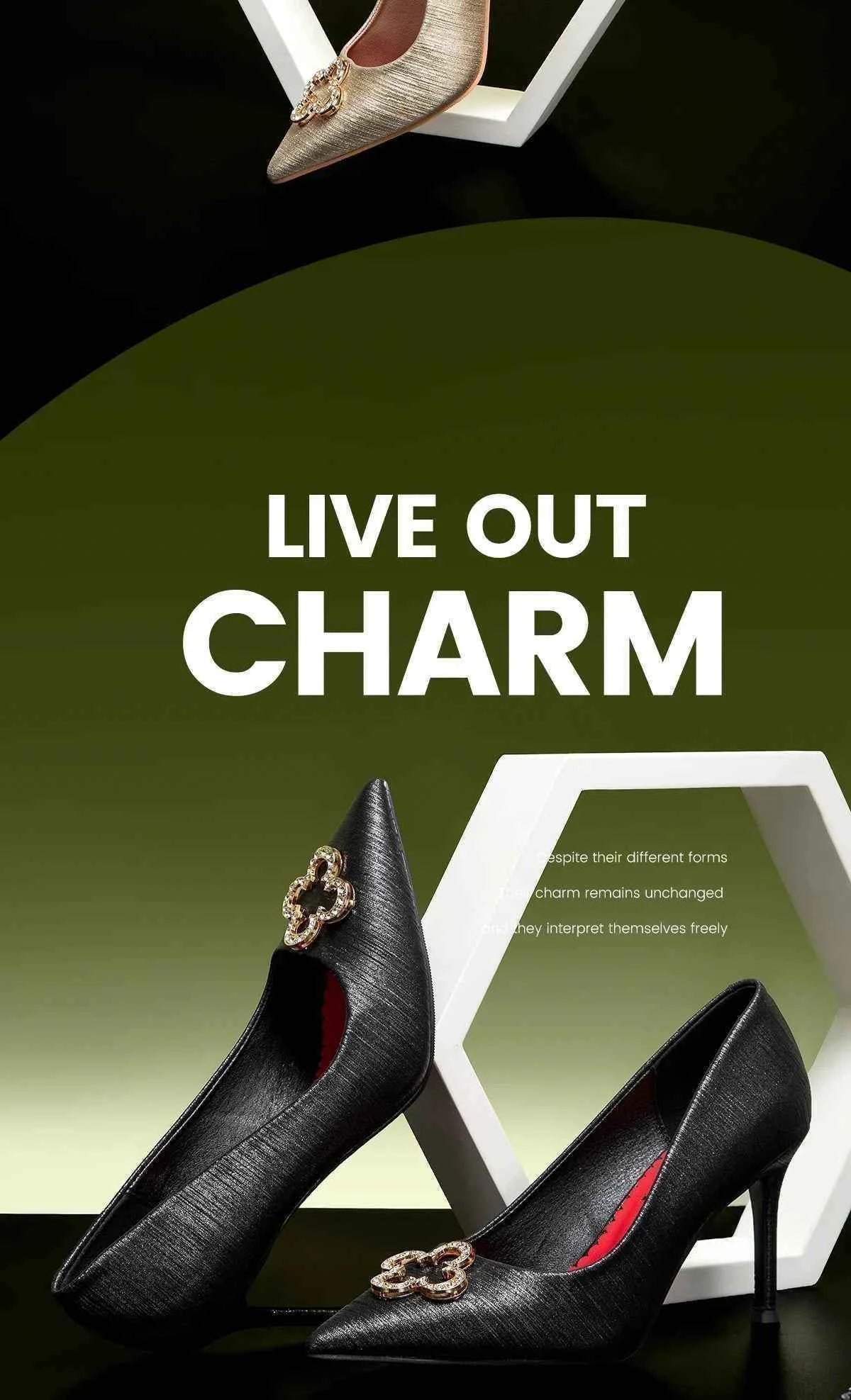 Fashion Classic Luxury Design Women's New High Heels Business Party Basic Metal Decorative High Heels