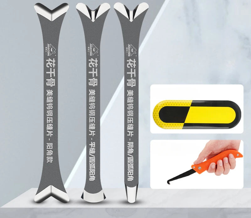 Tungsten Steel Beautiful Seam Stitching Tool Scraping Glue Tablet Pressing Ceramic Tile Beauty Suture Agent Construction Tools