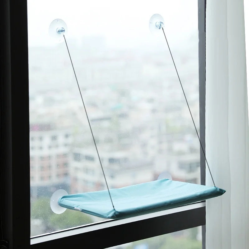 New Pet Cat Hammock Hanging Cat Bed Bearing 20 kg Comfortable Sunny Window Seat Kitten Rock Climbing Frame Pet Supplies